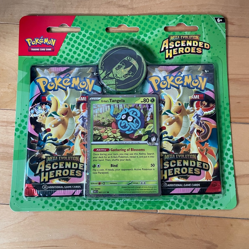 Pokemon TCG Trading Card Game Mega Evolution Ascended Heroes